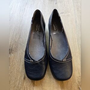 Aerosoles Loafers Stitch N Turn Richmond Red Women's Shoes Size 10 Navy Blue NOS